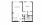 Milkweed - 1 bedroom floorplan layout with 1 bath and 750 square feet.