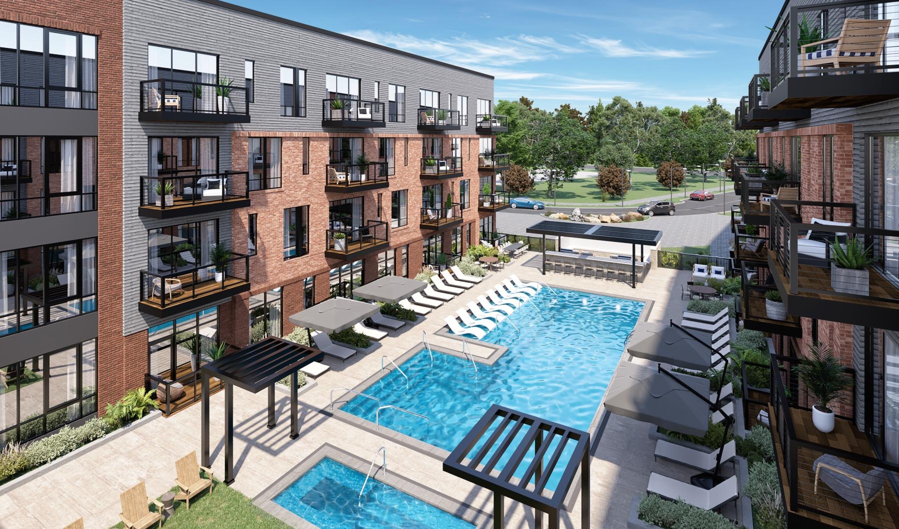 Apartments in NoDa Charlotte, NC Trailside NoDa